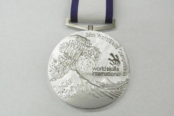 技能五輪国際大会メダル（2007年）
