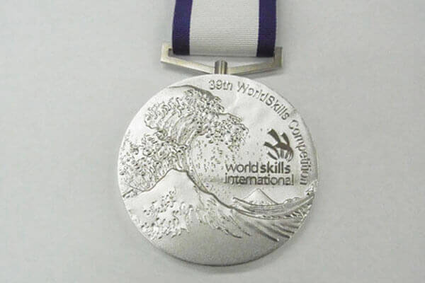 技能五輪国際大会メダル(2007年)